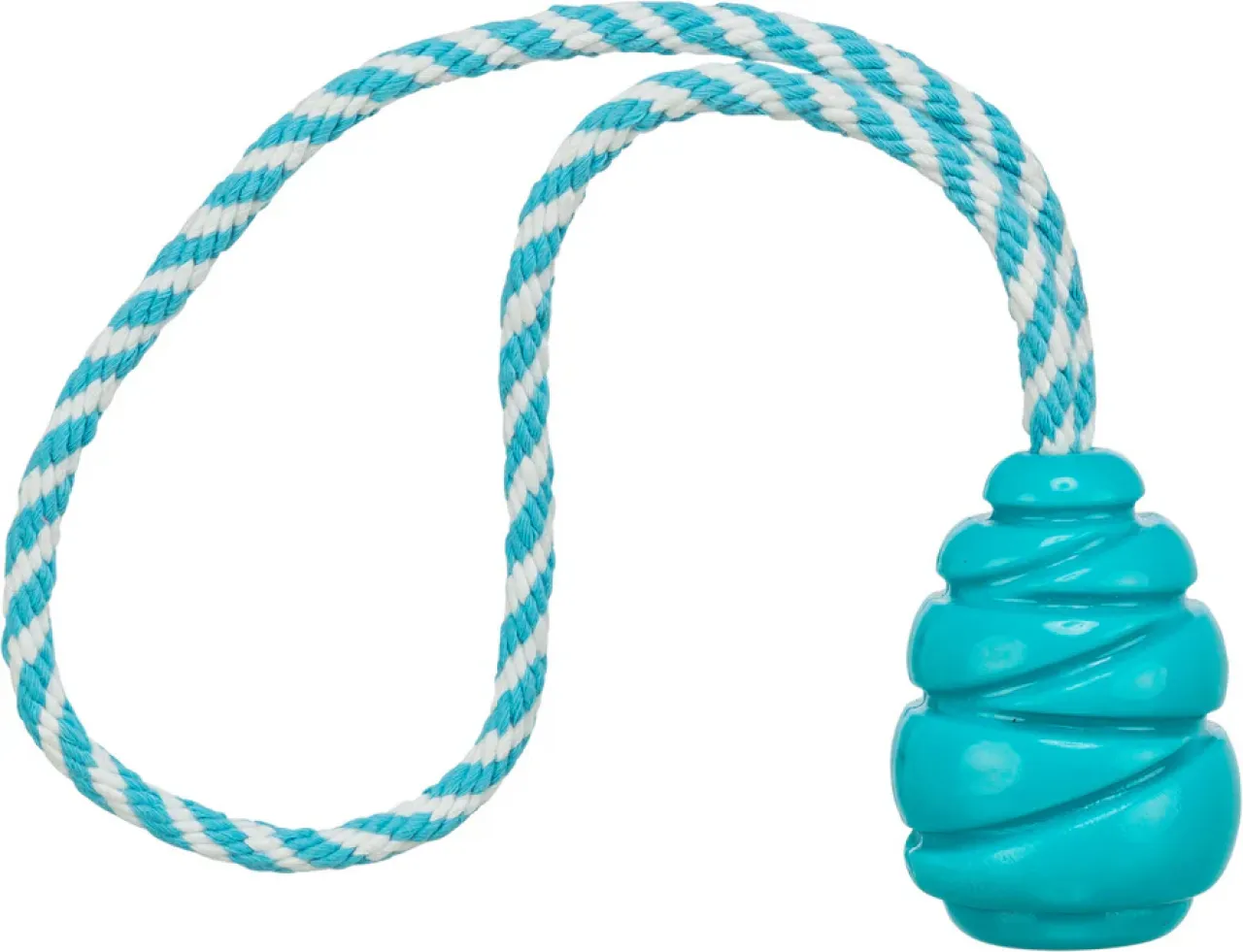 Hundespielzeug Super Strong Jumper mit Seil aus TPR